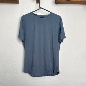 Cuts Clothing Blue Short Sleeve Tee